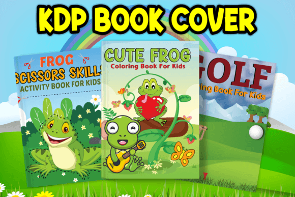 Download Frog Coloring Book Design Bundle - Coloring book design Collection