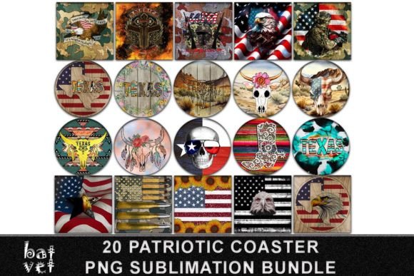 Download Texas Coaster Sublimation Bundle Design - Bundle design Collection