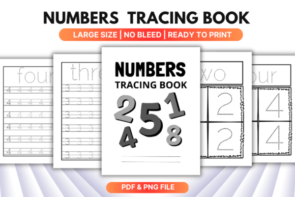 Download Numbers Tracing Book for Kids - Tracing book Collection