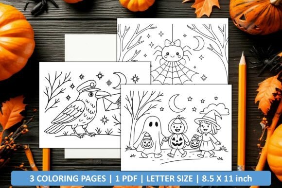 Download Cute Happy Halloween Coloring Pages - Happy halloween Collection