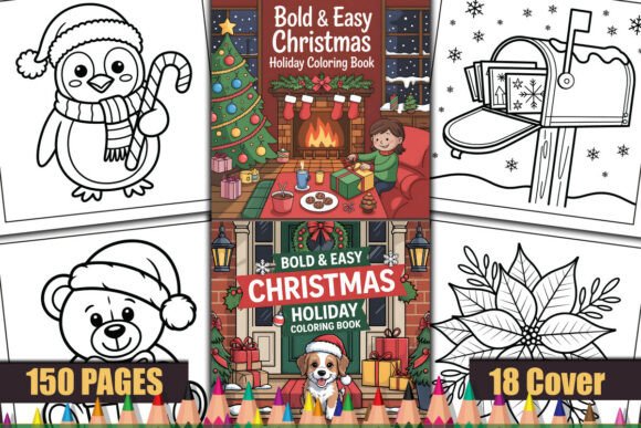Download Christmas Holiday Coloring Book - Premium Resources