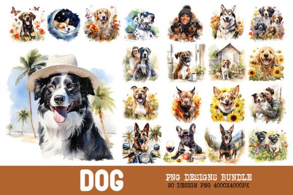 Download Vintage Dog Lover Bundle Design - Bundle design Collection