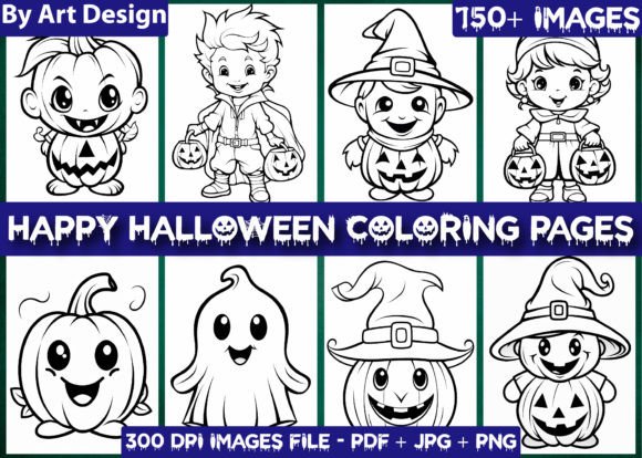 Download 150 Happy Halloween Coloring Pages - Happy halloween Collection
