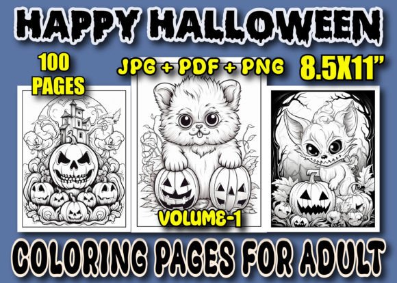 Download 100 Happy Halloween Coloring Pages - Happy halloween Collection
